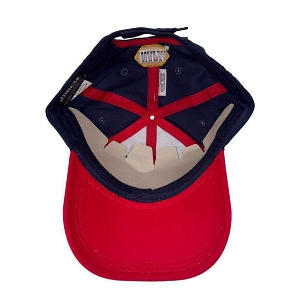 JBrem Atlanta Braves Sunglass Brim Strap Back Baseball Hat Adjustable OS - Picture 6 of 9